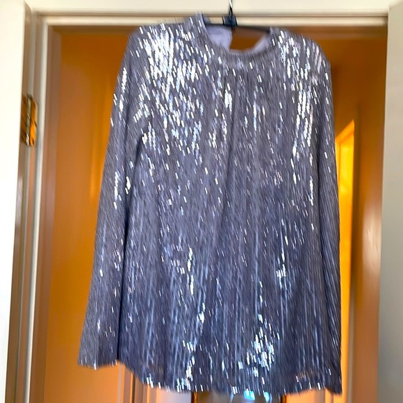 Sparkling silver top. Never worn - Picture 1 of 4